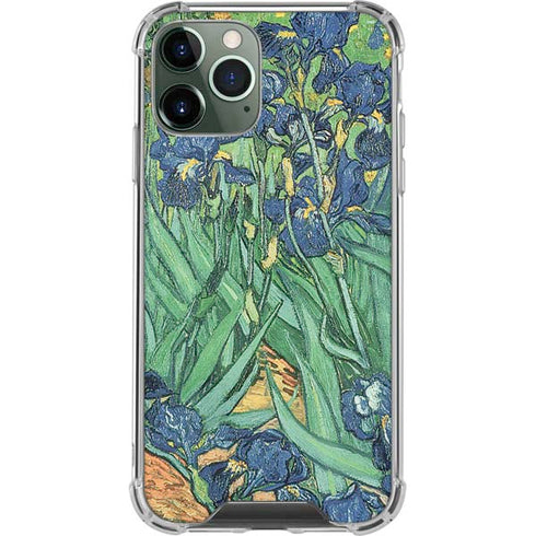 Vincent Van Gogh Irises iPhone 12 Pro Clear Case