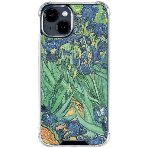 van Gogh - Irises by Van Gogh iPhone 15 Clear Case