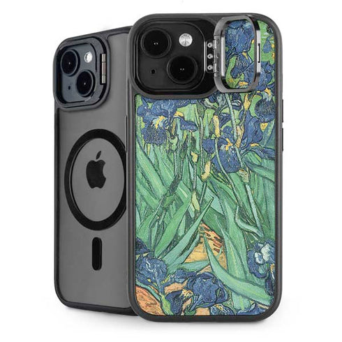 Van Gogh - Irises by Van Gogh iPhone 15 Kickstand Case