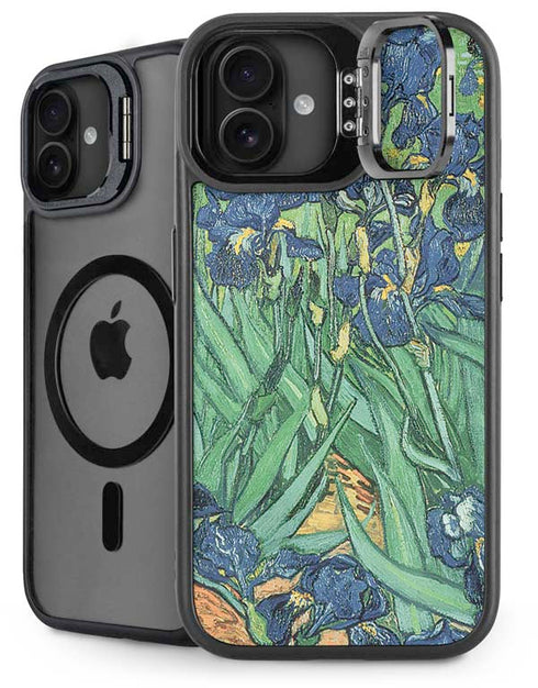 Van Gogh - Irises by Van Gogh iPhone 16 Plus Kickstand Case