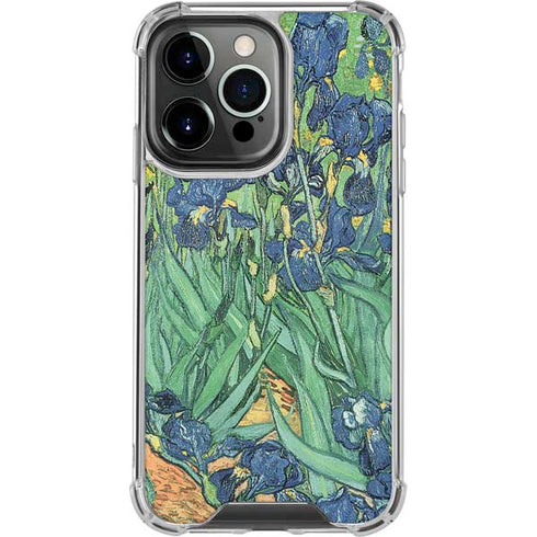 Van Gogh - Irises by Van Gogh iPhone 16 Pro Clear Case