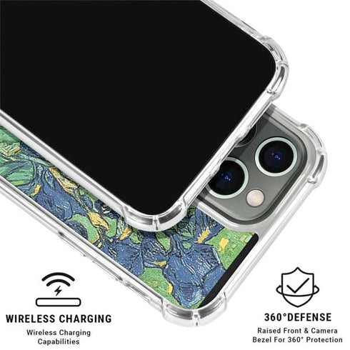 Van Gogh - Irises by Van Gogh iPhone 16 Pro Clear Case