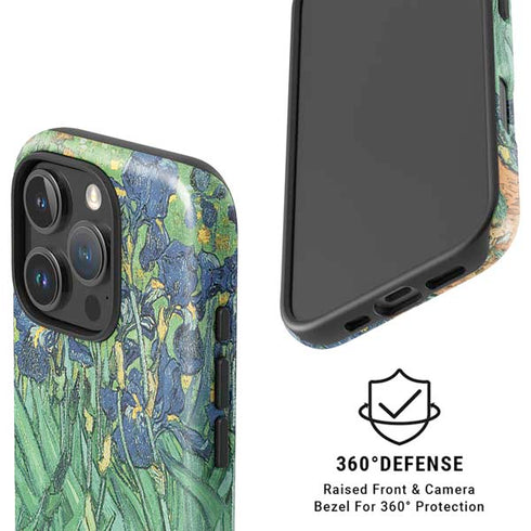 Van Gogh - Irises by Van Gogh iPhone 16 Pro Magsafe Impact Case