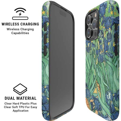 Van Gogh - Irises by Van Gogh iPhone 16 Pro Max Magsafe Impact Case