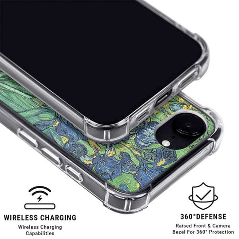 Van Gogh - Irises by Van Gogh iPhone 16e MagSafe Case