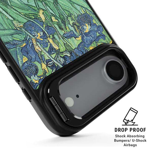 Van Gogh - Irises by Van Gogh iPhone 17 Air Kickstand Case