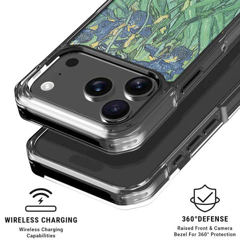 Van Gogh - Irises by Van Gogh iPhone 18 Pro Clear Case