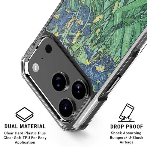 Van Gogh - Irises by Van Gogh iPhone 18 Pro Clear Case