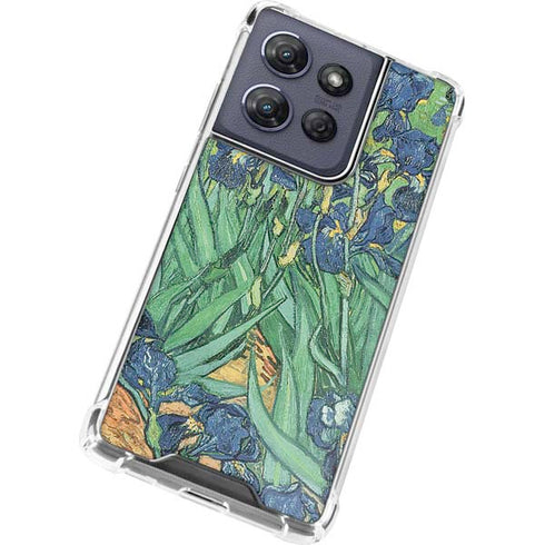 Van Gogh - Irises by Van Gogh Moto G Play 5G (2025) Clear Case