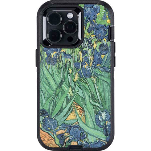 van Gogh - Irises by Van Gogh Otterbox Defender iPhone Skin