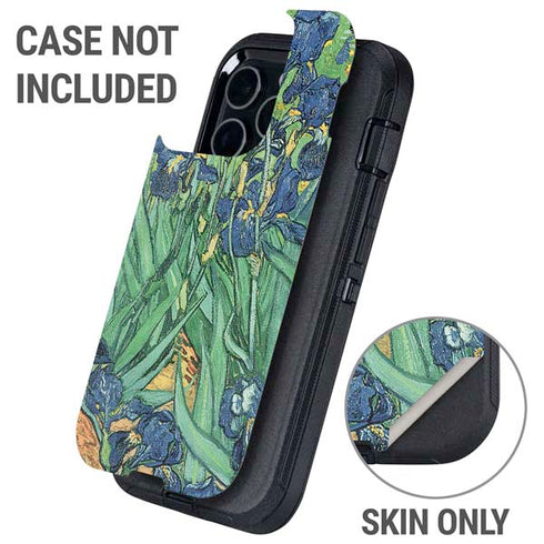 van Gogh - Irises by Van Gogh Otterbox Defender iPhone Skin