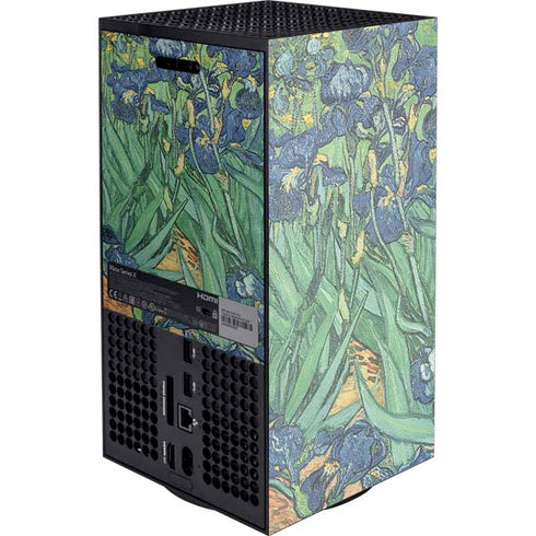 Van Gogh - Irises by Van Gogh XBox Series X Digital Edition Console Skin