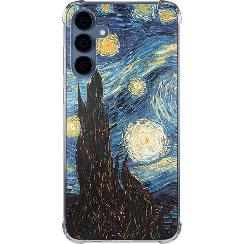 Van Gogh - The Starry Night by Van Gogh Galaxy A35 5G Clear Case