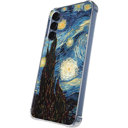 Van Gogh - The Starry Night by Van Gogh Galaxy A35 5G Clear Case