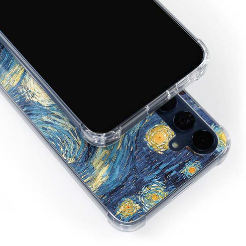 Van Gogh - The Starry Night by Van Gogh Galaxy A35 5G Clear Case
