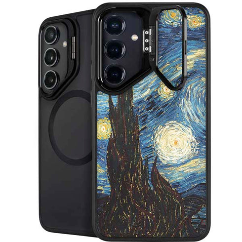 Van Gogh - The Starry Night by Van Gogh Galaxy S25 Plus Kickstand Case