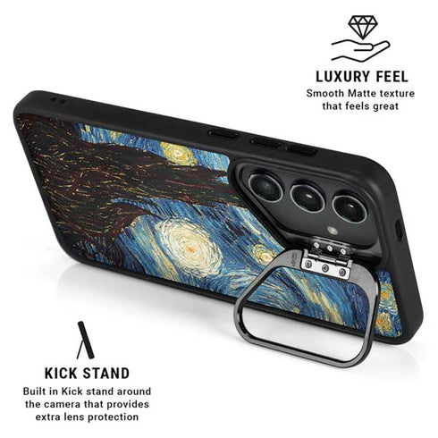 Van Gogh - The Starry Night by Van Gogh Galaxy S24 Plus Kickstand Case