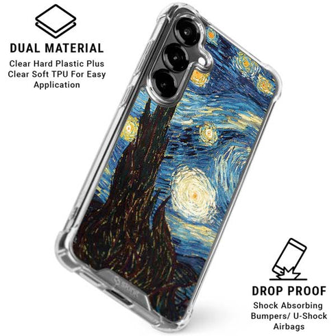 Van Gogh - The Starry Night by Van Gogh Galaxy S26 Clear Case