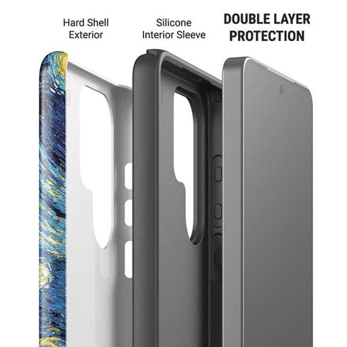 Van Gogh - The Starry Night by Van Gogh Galaxy S26 Ultra Impact Case