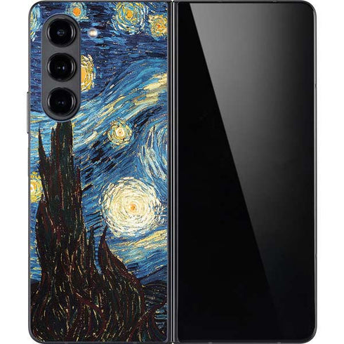 van Gogh - The Starry Night by Van Gogh Galaxy Z Fold5 5G Skin
