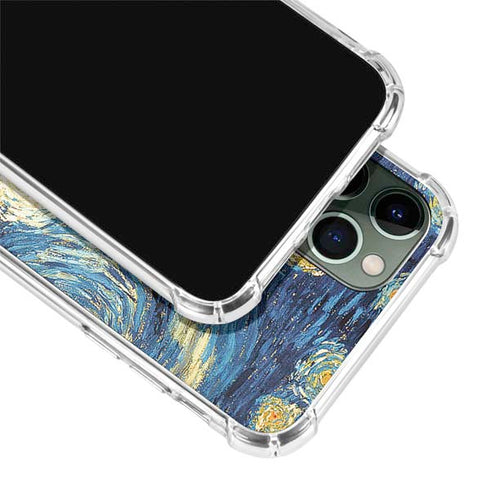 Vincent Van Gogh The Starry Night iPhone 12 Pro Clear Case