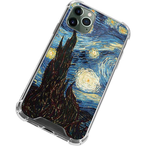 Vincent Van Gogh The Starry Night iPhone 12 Pro Max Clear Case