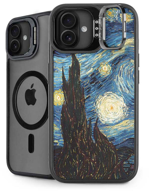 Van Gogh - The Starry Night by Van Gogh iPhone 16 Kickstand Case