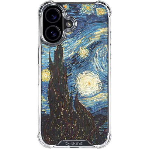 Van Gogh - The Starry Night by Van Gogh iPhone 16 Plus Clear Case