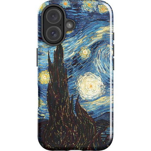 Van Gogh - The Starry Night by Van Gogh iPhone 16 Plus Impact Case
