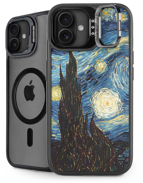 Van Gogh - The Starry Night by Van Gogh iPhone 16 Plus Kickstand Case