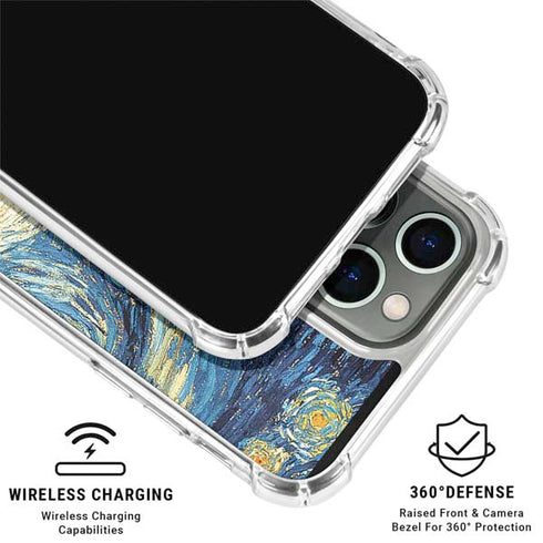 Van Gogh - The Starry Night by Van Gogh iPhone 16 Pro Clear Case