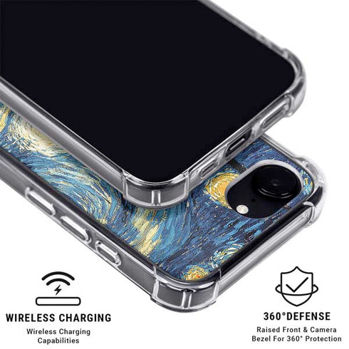 Van Gogh - The Starry Night by Van Gogh iPhone 16e Clear Case