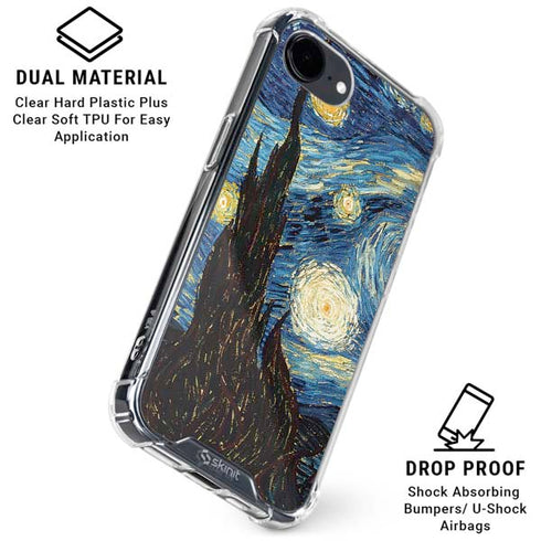 Van Gogh - The Starry Night by Van Gogh iPhone 16e Clear Case