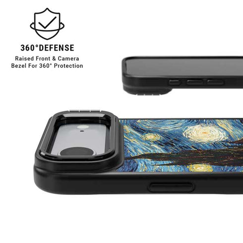Van Gogh - The Starry Night by Van Gogh iPhone 17 Air Kickstand Case