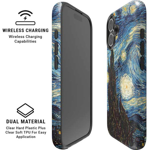 Van Gogh - The Starry Night by Van Gogh iPhone 17 Magsafe Impact Case