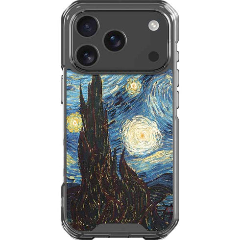 Van Gogh - The Starry Night by Van Gogh iPhone 17 Pro Clear Case