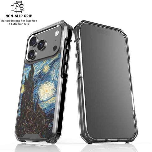 Van Gogh - The Starry Night by Van Gogh iPhone 17 Pro Max Clear Case