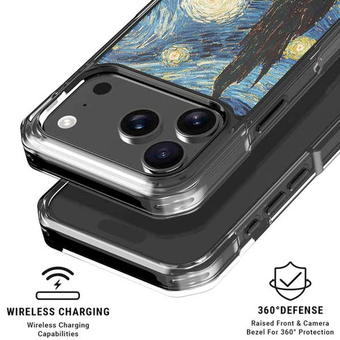 Van Gogh - The Starry Night by Van Gogh iPhone 18 Pro Clear Case