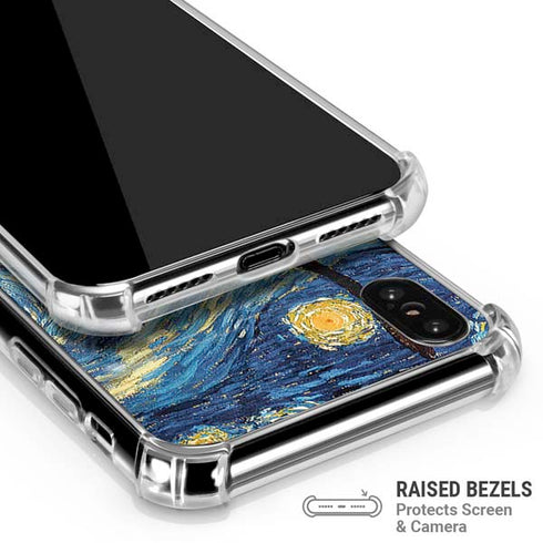 Van Gogh - The Starry Night by Van Gogh iPhone X/XS Clear Case