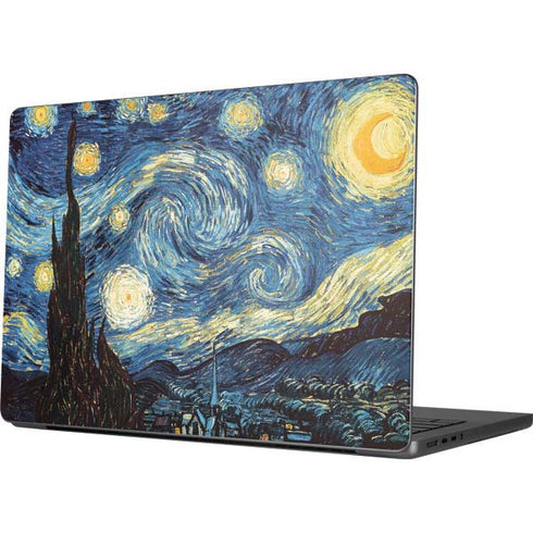 Van Gogh - The Starry Night by Van Gogh Apple MacBook Pro 14-inch Skin