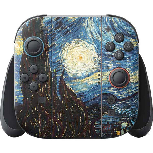 Van Gogh - The Starry Night by Van Gogh Nintendo Switch 2 (2025) Joy-Con Controller Skin