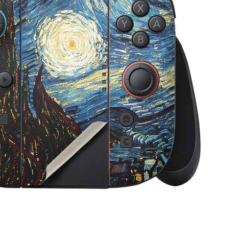 Van Gogh - The Starry Night by Van Gogh Nintendo Switch 2 (2025) Joy-Con Controller Skin
