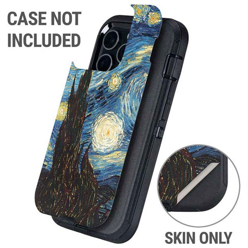 van Gogh - The Starry Night by Van Gogh Otterbox Defender iPhone Skin