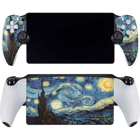Van Gogh - The Starry Night by Van Gogh PlayStation Portal Remote Player Skin