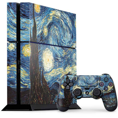 Van Gogh - The Starry Night by Van Gogh PlayStation PS4 Skins