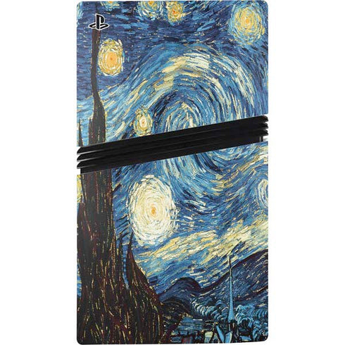 Van Gogh - The Starry Night by Van Gogh PS5 Pro Console Skin