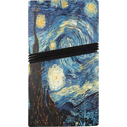 Van Gogh - The Starry Night by Van Gogh PS5 Pro Disk Bundle Skin