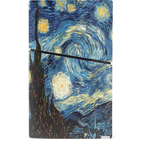 van Gogh - The Starry Night by Van Gogh PS5 Slim Digital Edition Console Skin