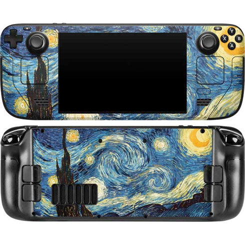 Van Gogh - The Starry Night by Van Gogh Steam Deck Handheld Gaming Computer OLED Skin