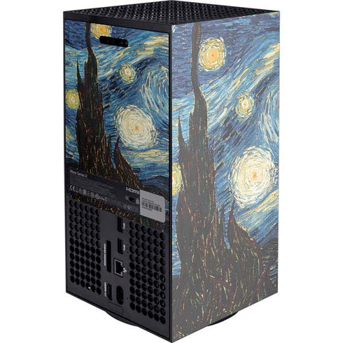 Van Gogh - The Starry Night by Van Gogh XBox Series X Digital Edition Console Skin
